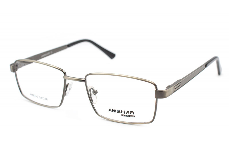 Металлические мужские очки для зрения Amshar 8740